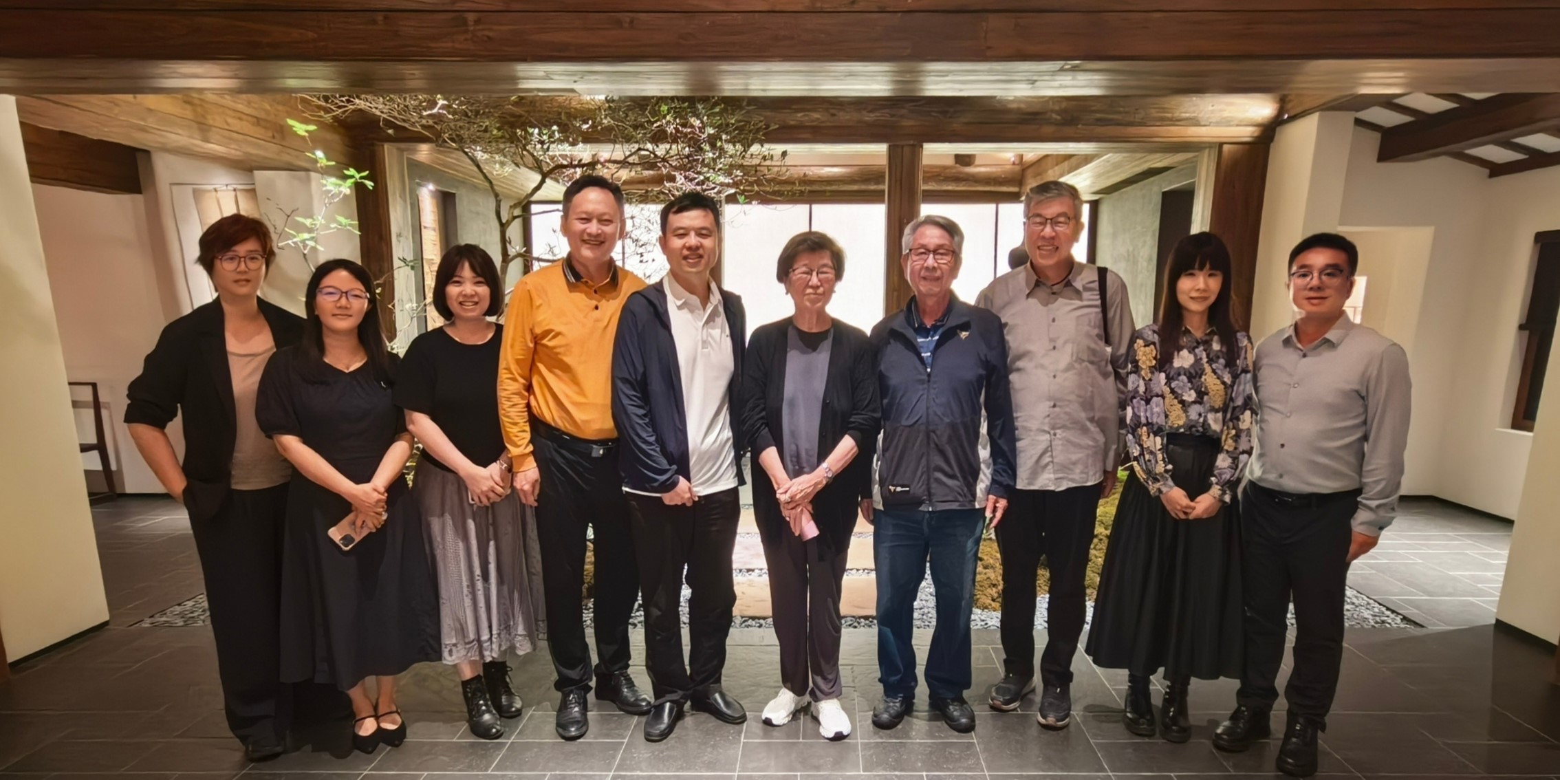 余紀忠文教基金會余范英董事長訪問南大環規院